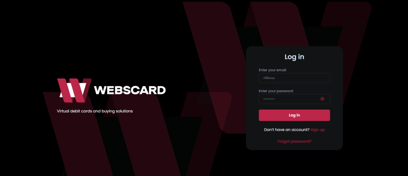 WEBSCARD — карты для топовых команд и CPA-сетей