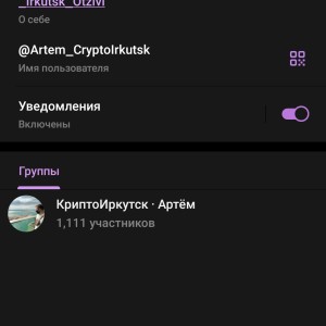 Жалоба на КриптоИркутск • Артём @Artem_Crypto_Irkutsk Отзывы