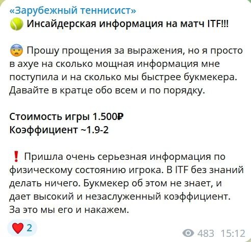 Зарубежный Теннисист