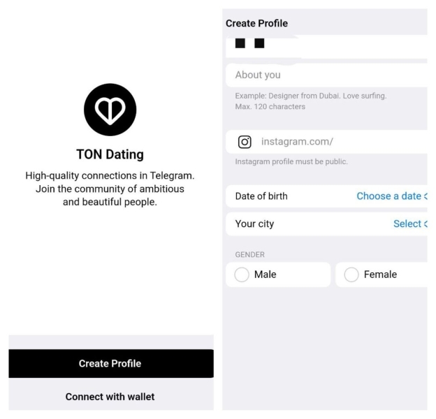 TON Dating - новый слон среди источников трафика