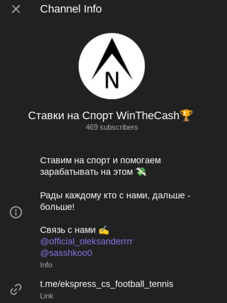 Ставки на Спорт WinTheCash — описание проекта, отзывы